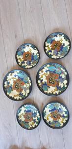 6x Gouda plateel borden, Ophalen
