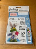 Crafters companion stempel 7, Hobby en Vrije tijd, Ophalen of Verzenden, Zo goed als nieuw, Houten stempel
