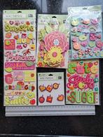 5x K&Company berry sweet STICKERS DIE CUTS planner journal, Ophalen of Verzenden, Nieuw, Versiering of Embellishment, Overige merken