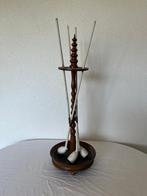 Antieke Oude Pijpenstandaard Pijpenrek Pijpen Standaard Rek, Ophalen of Verzenden