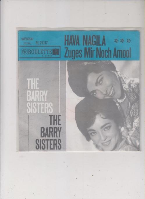 the Barry Sisters  + Hava Nagila + ARTONE, Cd's en Dvd's, Vinyl | Nederlandstalig, Gebruikt, Levenslied of Smartlap, Overige formaten