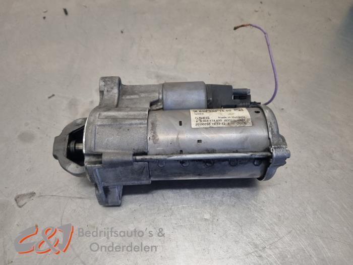 Startmotor van een Mercedes Vito, Auto-onderdelen, Motor en Toebehoren, Mercedes-Benz, Gebruikt, 3 maanden garantie, Ophalen of Verzenden