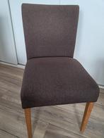 4 EETKAMERSTOELEN - Mobitec, Huis en Inrichting, Stoelen, Ophalen, Gebruikt, Bruin, Vier