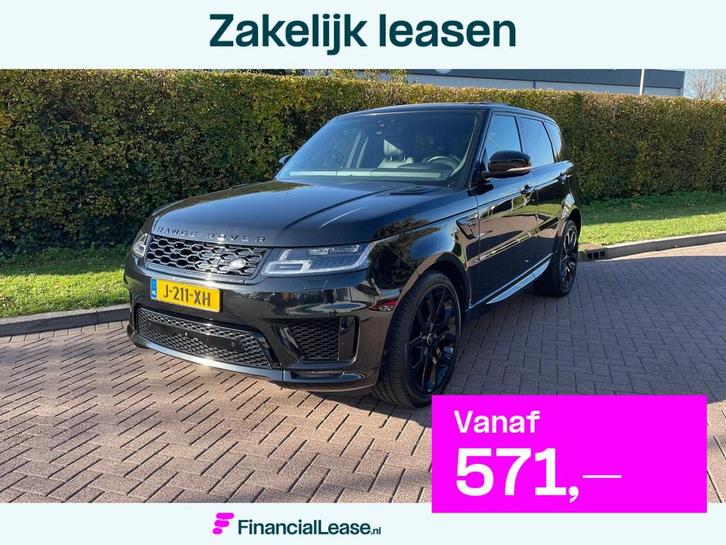 Land Rover Range Rover Sport P400e Limited Edition, Auto's, Land Rover, Bedrijf, Lease, Financial lease, 360° camera, ABS, Airbags