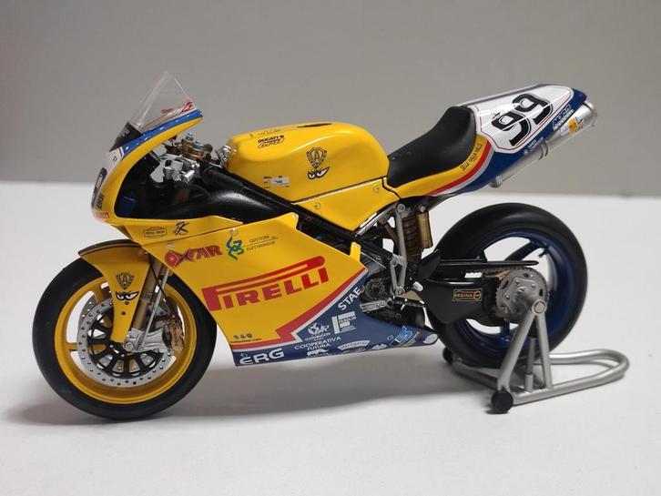 Minichamps: Ducati 998RS - Steve Martin - WSBK 2003, Hobby en Vrije tijd, Modelauto's | 1:5 tot 1:12, Nieuw, Motor, 1:9 t/m 1:12