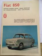 BOEK FIAT 850 INSTRUCTIEBOEK, Ophalen