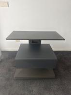 Grijsblauwe TV Meubel met Kabelmanagement, Ophalen, Gebruikt, 50 tot 100 cm, Minder dan 100 cm