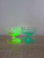 Uranium/Anna groen Art deco glas, Antiek en Kunst, Ophalen of Verzenden