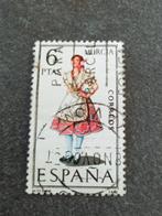 Spanje 13 klederdracht, Postzegels en Munten, Postzegels | Europa | Spanje, Verzenden