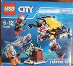 Lego city 60091 diepzee starterset, Kinderen en Baby's, Speelgoed | Duplo en Lego, Ophalen of Verzenden, Gebruikt, Complete set