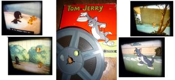 8mm film Tom & Jerry - en de Zeehond - 60m - kleur geluid  beschikbaar voor biedingen
