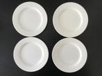 4 Villeroy en Boch gebaksbordjes. Wit bord Easy serie., Huis en Inrichting, Keuken | Servies, Ophalen of Verzenden, Zo goed als nieuw