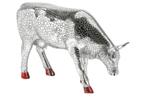 Cow Parade – Mira Moo Silver - Large, Antiek en Kunst, Ophalen of Verzenden