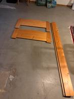 Bed onbouw en lattenbodem, 85 tot 100 cm, Ophalen of Verzenden, Zo goed als nieuw, Lattenbodem