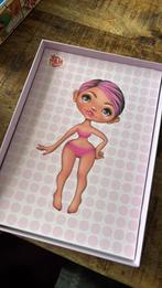Pink aankleedpop magnetisch, Kinderen en Baby's, Speelgoed | Educatief en Creatief, Ophalen of Verzenden, Zo goed als nieuw