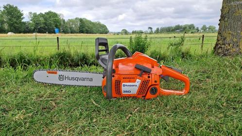 Husqvarna 350 kettingzaag benzine., Tuin en Terras, Hand-tuingereedschap, Gebruikt, Overige soorten, Ophalen of Verzenden