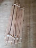 Rol Lattenbodem 200x90 - 15 Planken, Ophalen, 90 cm, Eenpersoons, Bruin