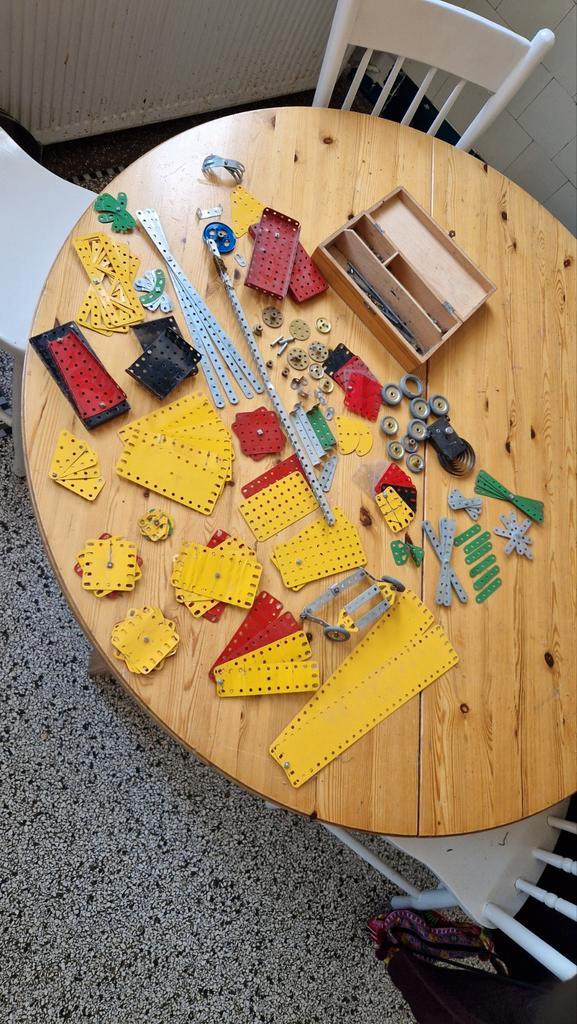 Vintage Meccano Onderdelen - Veel!, Hobby en Vrije tijd, Modelbouw | Overige, Gebruikt, Ophalen of Verzenden