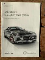 Product info brochure Mercedes-Benz SLS AMG GT Final Edition, Boeken, Zo goed als nieuw, Mercedes-Benz, Mercedes, Ophalen of Verzenden