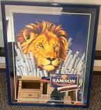 SAMSON reklame spiegel old stock heeft niet gehangen, Minder dan 50 cm, Gebruikt, Ophalen of Verzenden, Minder dan 100 cm