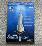 3D puzzel Chrysler Building - 70 stukjes, Hobby en Vrije tijd, Denksport en Puzzels, Ophalen, Minder dan 500 stukjes, Zo goed als nieuw