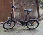 Compacte vouwfiets - Ideaal voor woon-werkverkeer, Fietsen en Brommers, Gebruikt, Heren, 16 tot 18 inch, Deels opvouwbaar