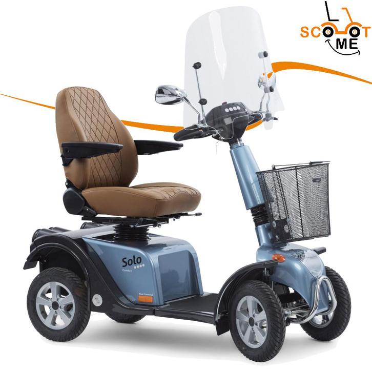 Scootmobiel - Life & Mobility Solo Blue Diamond, Diversen, Brommobielen en Scootmobielen, Nieuw, Life and Mobility, 46 km of meer