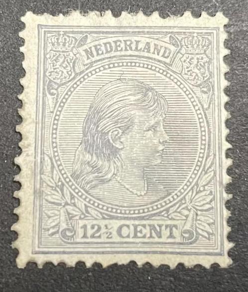 NVPH 39 Postzegel NL: Wilh. Hangend haar 1891 (mnh)., Postzegels en Munten, Postzegels | Nederland, Postfris, T/m 1940, Verzenden