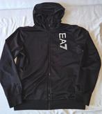 EA7 Emporio Armani hoodie jack, Maat 52/54 (L), Fitness, Zwart, EA7
