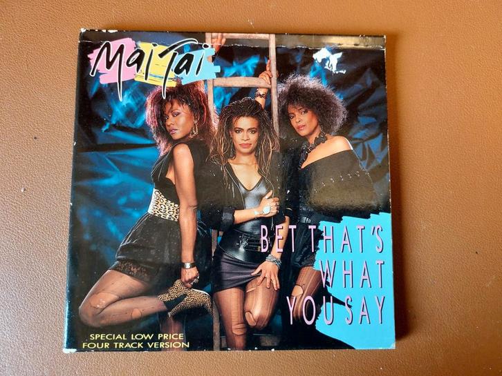 mai tai bet that's what you say cd maxi peter slaghuis 1987, Cd's en Dvd's, Cd Singles, Zo goed als nieuw, Ophalen of Verzenden