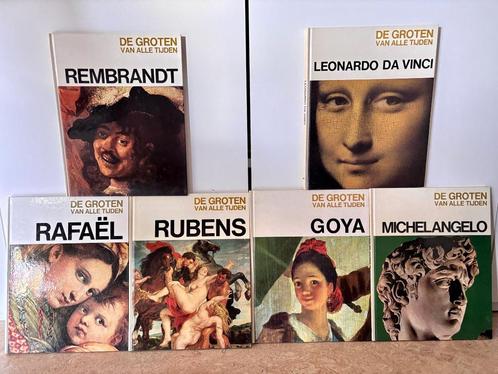 de groten van alle tijden - 6 kunstschilders, Boeken, Kunst en Cultuur | Beeldend, Zo goed als nieuw, Schilder- en Tekenkunst