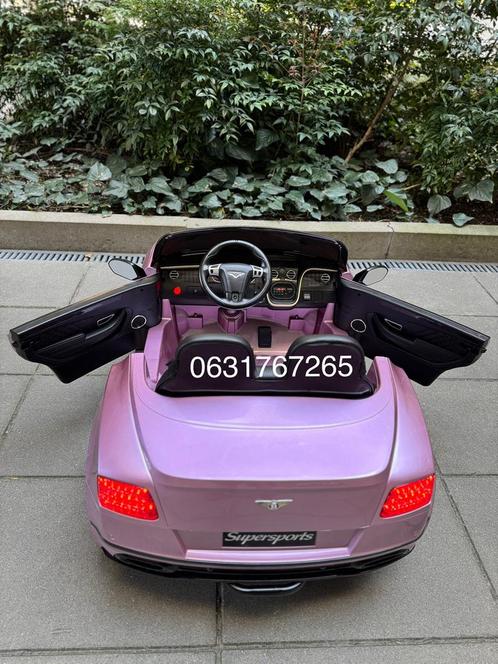 Bentley kinderauto - elektrische kinderauto Roze 2 persoons, Kinderen en Baby's, Speelgoed | Buiten | Accuvoertuigen, Nieuw, Ophalen of Verzenden