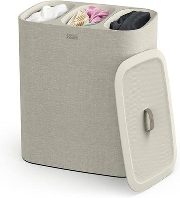 Joseph Joseph | 90 liter wasmand met deksel | beige | Nieuw beschikbaar voor biedingen