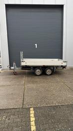 Aanhanger tandemasser 2000 kg plateau aanhanger, Ophalen, Gebruikt