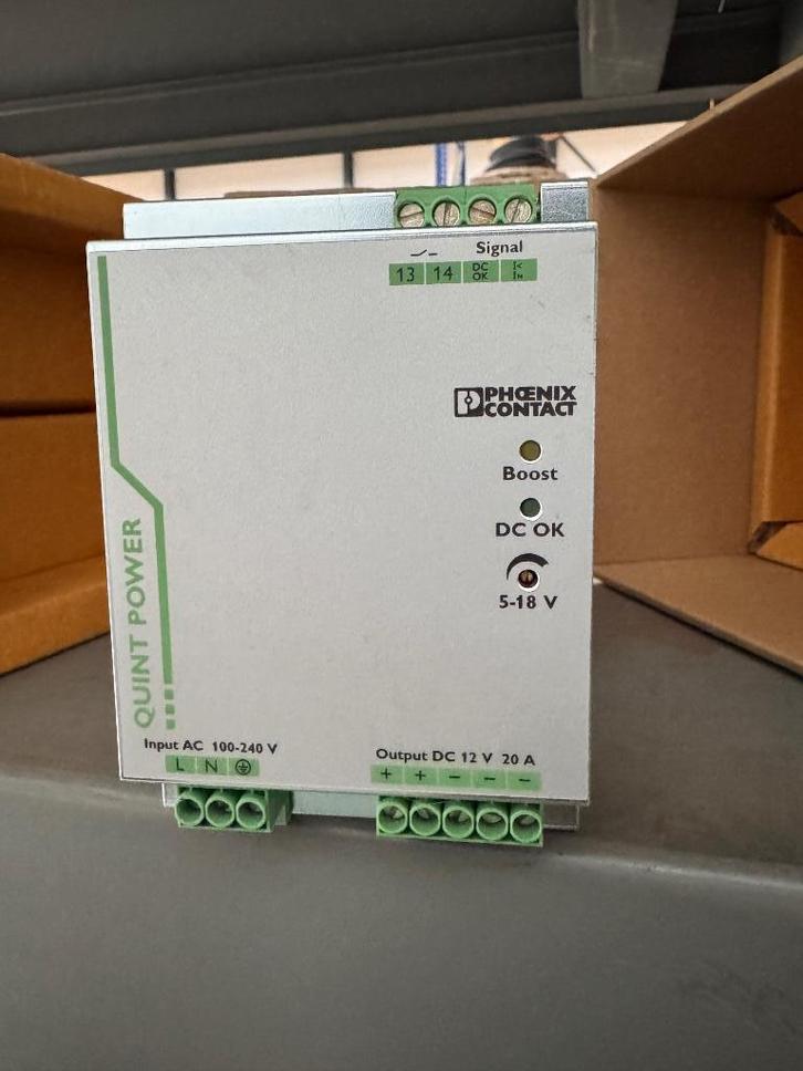 Phoenix 2866721 – Voeding QUINT-PS/1AC/12DC/20, Hobby en Vrije tijd, Elektronica-componenten, Nieuw, Ophalen of Verzenden