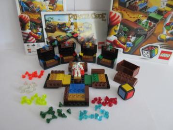 3840 Lego Piratenspel, schatkisten en Diamantjes beschikbaar voor biedingen