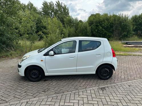 Nissan Pixo 1.0 50KW 5D 2011 Wit, Auto's, Nissan, Particulier, Pixo, Elektrische ramen, Benzine, A, Hatchback, Handgeschakeld
