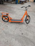 Loopbandfiets, Ophalen, Elektrische step (E-scooter)