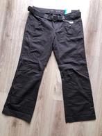 Broek ESPRIT met riem wide leg 42 NIEUW met kaartje, Bruin, Maat 42/44 (L), Nieuw, Ophalen of Verzenden