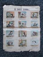 De Zwarte Schimmel poster., Ophalen of Verzenden, Gebruikt, Zwart, Vleugel