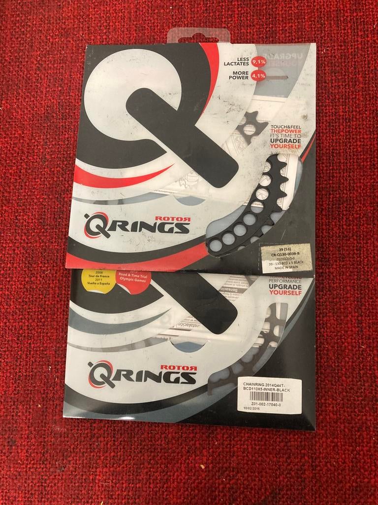 Rotor Q-Rings ovale voorbladen 54T/44T, Gebruikt, De ruyterstraat 86, Overige typen, Cycling@steenbergen.cc