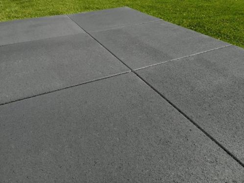RESTPARTIJ Granitops Coal 60x60x4, Tuin en Terras, Tegels en Klinkers, Nieuw, Terrastegels, Beton, 10 m² of meer, Gestraald, Ophalen of Verzenden