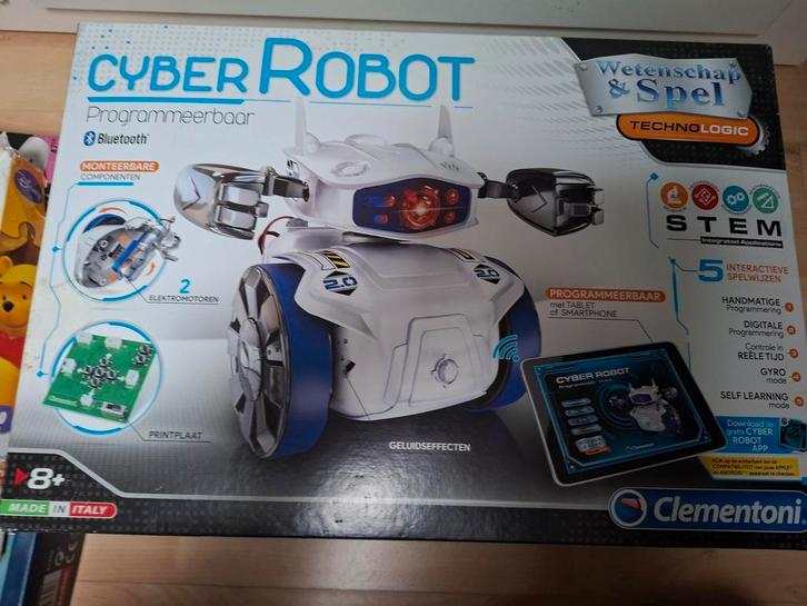 Cyber Robot - Programmeerbare Robot, Kinderen en Baby's, Speelgoed | Educatief en Creatief, Zo goed als nieuw, Bouwen, Elektronica