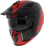 HELM MT STREETFIGHTER SV MAAT S MOTOR/BROMMER rood zwart, Nieuw, Small, Ophalen of Verzenden