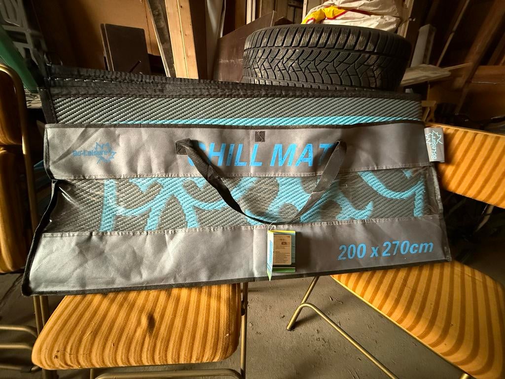 Chill mat / grondzeil 200x270cm - Caravan, tent, strand, Caravans en Kamperen, Ophalen, Zo goed als nieuw