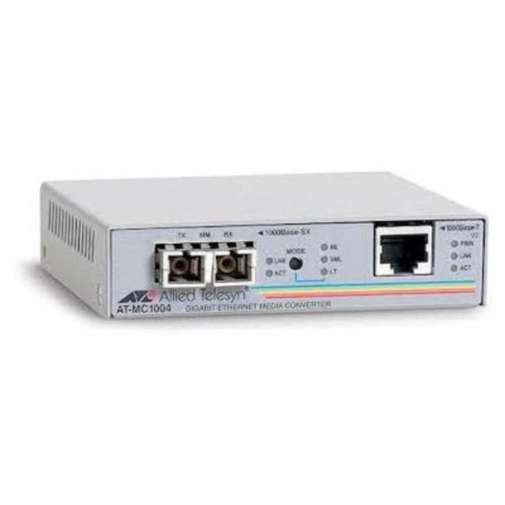 Allied Telesyn AT-MC1004 Unmanaged Gigabit Media Converter, Computers en Software, Netwerk switches, Gebruikt, Verzenden