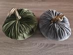 Fluwelen decoratieve kussen pompoenen Jotex, Ophalen of Verzenden, Zo goed als nieuw, Rond