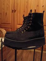 Te koop suède laarsen, Ophalen, Zo goed als nieuw, Zwart