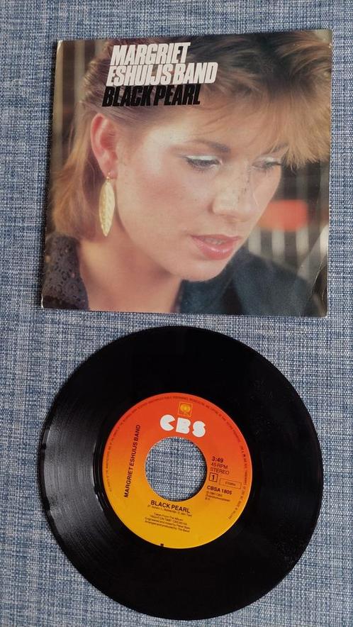 Single Margriet Eshuis Band - Black Pearl. 1981, Cd's en Dvd's, Vinyl Singles, Gebruikt, Single, Pop, 7 inch, Ophalen of Verzenden