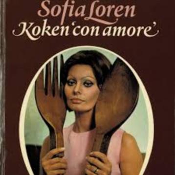 Sofia  Loren Koken ` con amore ` voor vaste prijs 45 euro  beschikbaar voor biedingen